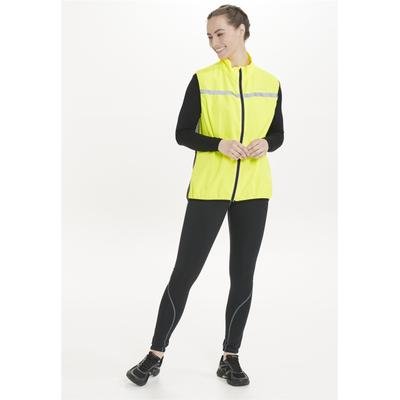 Funktionsweste ENDURANCE "Sindry", Herren, Gr. 4XL, gelb (neongelb), 100% Polyester, normal, Westen Funktionsweste, mit top Sichtbarkeit im Dunkeln