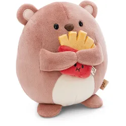 NICI Kuscheltier Bär Nomo mit Pommes 27cm