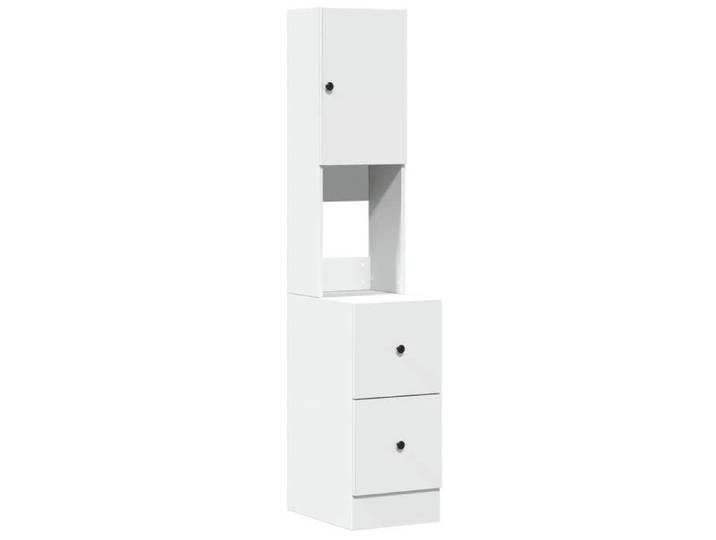 NEUF Armoire de cuisine - Colonne bas de cuisine - blanc 35x50x180cm bois d'ingénierie promo121836