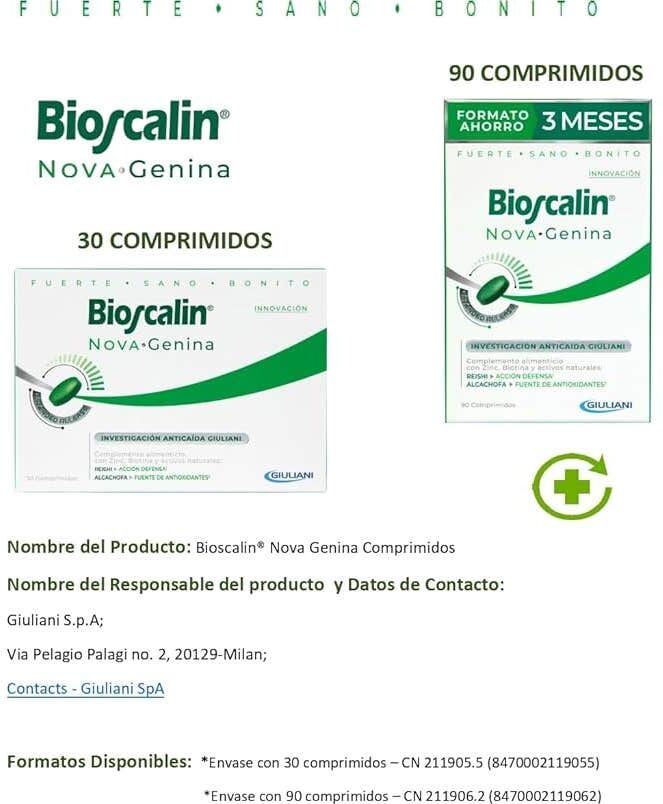 Bioscalin Nova Genina 30comp