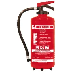 Heimlich – P9HeS-4 - 9kg – Pulver-Auflade-Feuerlöscher