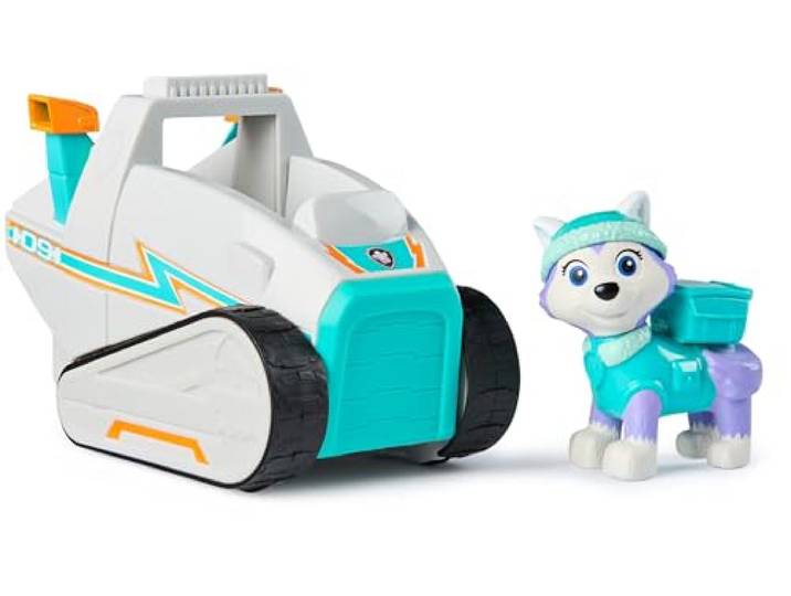 PAW Patrol - Everest's Sneeuwschuiver - speelgoedauto met speelfiguur