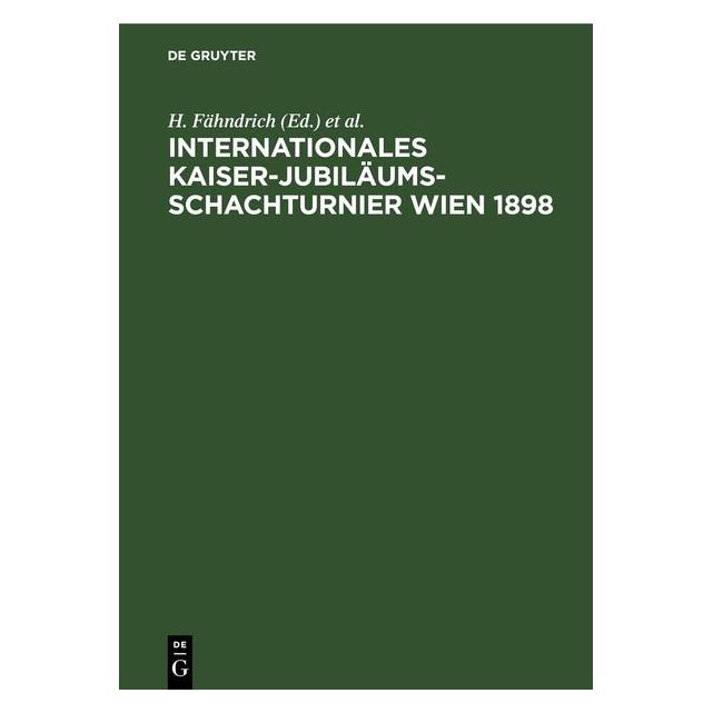 De Gruyter Internationales Kaiser-Jubiläums-Schach (67793349)