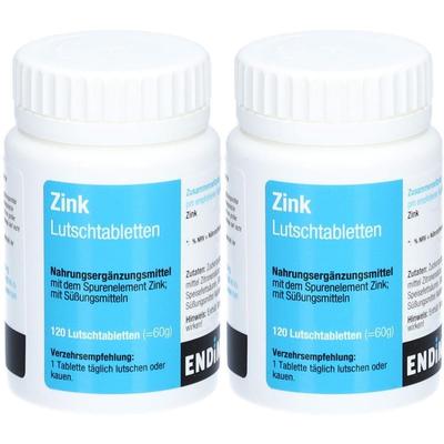Zink Lutschtabletten 2x 2x120 St