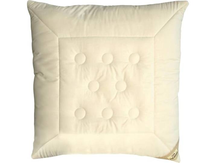 OEKO-TEX Garanta Kissen Merino-Schurwolle Natur Größe 80x80 cm