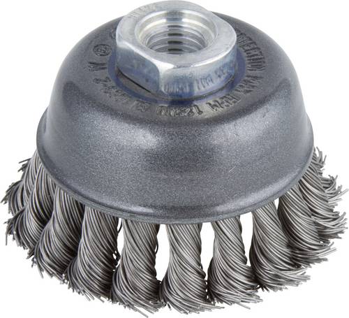 Wolfcraft Stahldraht-Topfbürste WS gez. M14 Ø 75mm 2125000 1St.