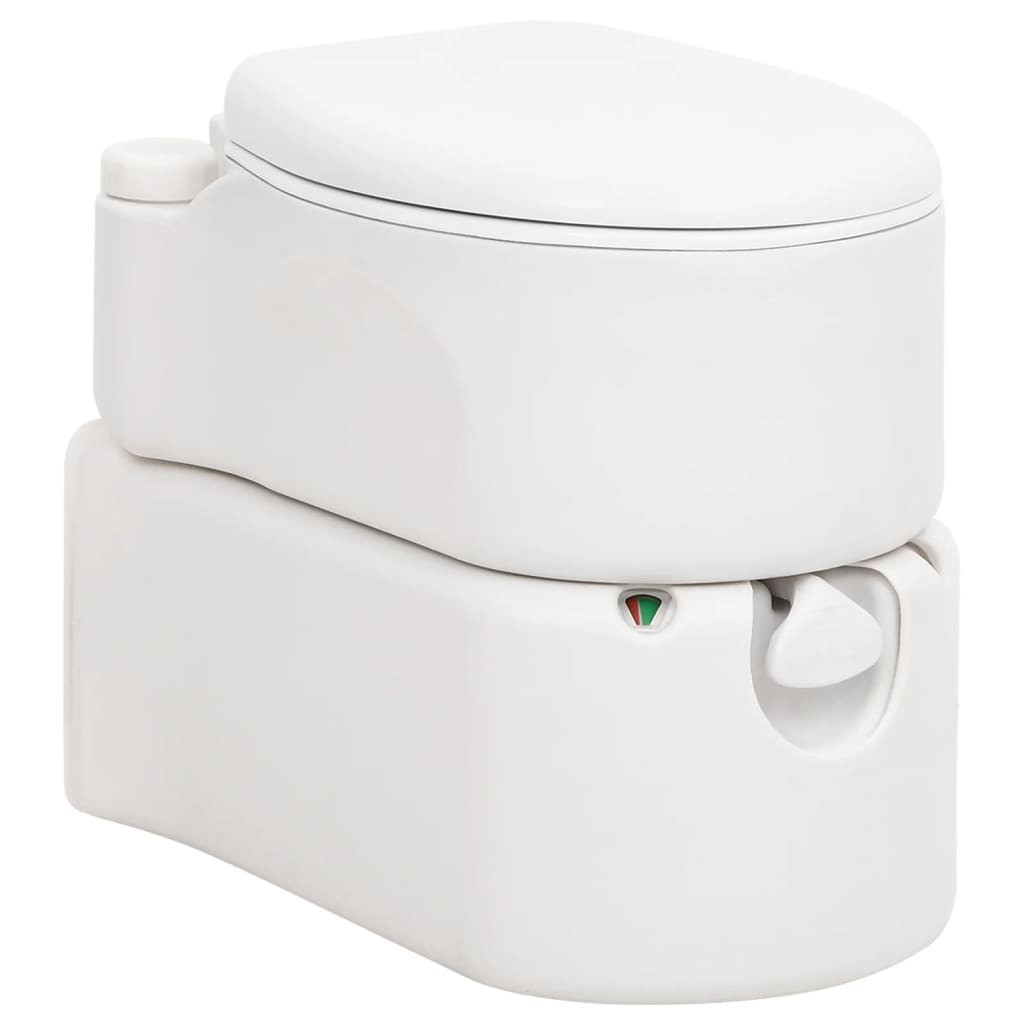Syfax Campingtoilet met geïntegreerd reservoir 24+17 L HDPE email