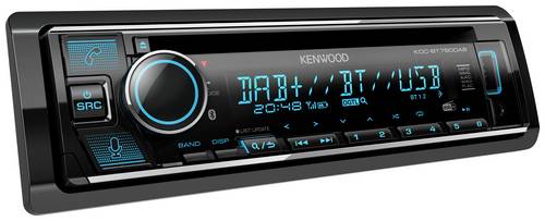 Kenwood KDC-BT760DAB Autoradio DAB+ Tuner, Bluetooth-Freisprecheinrichtung, Anschluss für Lenkradfernbedienung