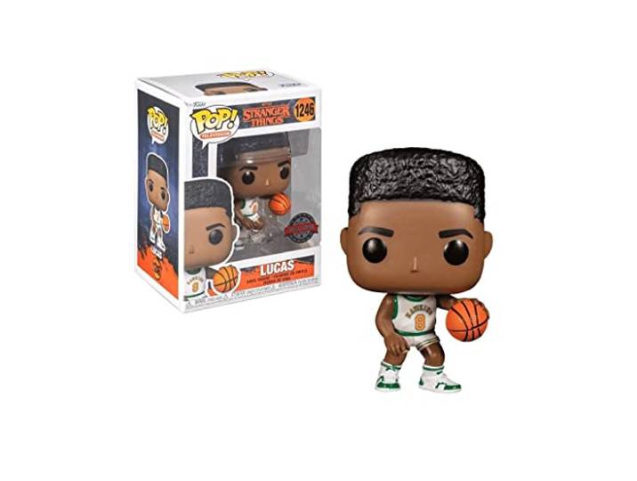 Funko Pop Stranger Things - Lucas met Jersey #1246 - Special Edition - Stranger Things Fanartikel