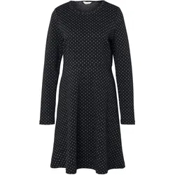 Tchibo - Glitzerndes Jacquard-Kleid - Damen - Gr. S - silber/jacquard