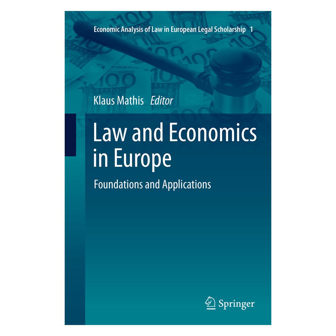 Springer Law and Economics in Europe (Englisch, Softcover, Klaus Mathis) (55847222)