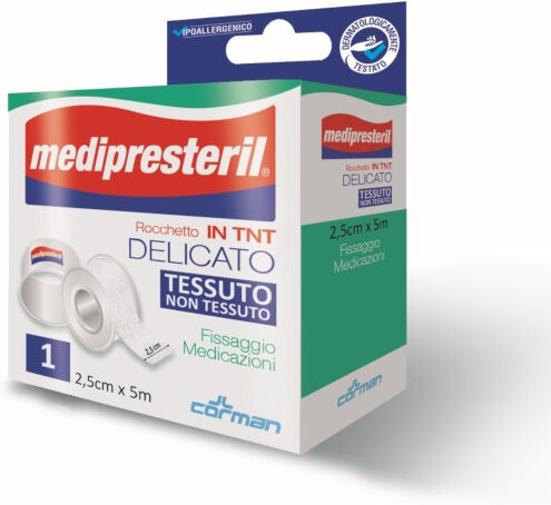 Corman Cerotto Medipresteril Rocchetto Tnt 2,5cm X 5m