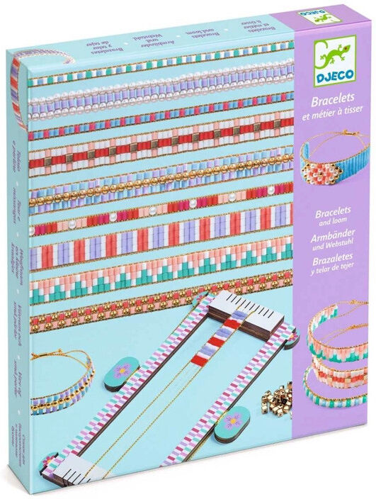 Bracelets et métier à tisser Majuscules - Djeco