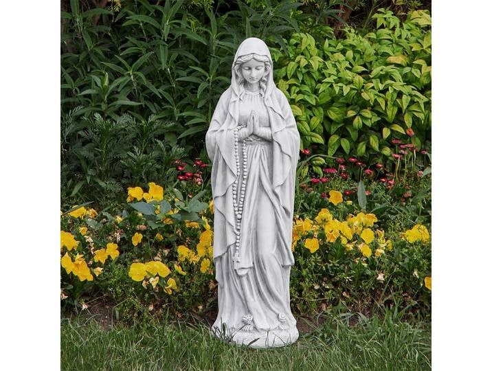 Statue de prière de la vierge marie, décorations religieuses de jardin extérieur, liquidation pour la maison, cour, Patio, pelouse, couloir