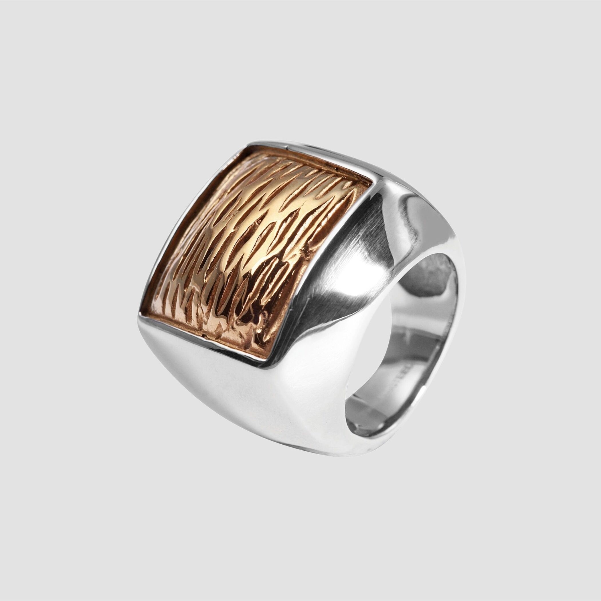 Fingerring AKZENT "Kerima, silberfarbig, langlebig" Gr. 54, silber (silberfarbig), Fingerringe, Damen, 54, Edelstahl, Fingerring