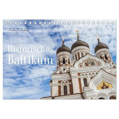 Historisches Baltikum (Tischkalender 2027 DIN A5 quer), CALVENDO Monatskalender