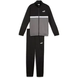 PUMA Polyester Colorblock Trainingsanzug Jungen 01 - PUMA black 176