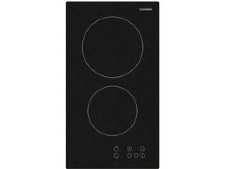 Domino vitroceramique - TELEFUNKEN - TKDV2T - 2 Foyers radiants - Commandes tactiles - Timer