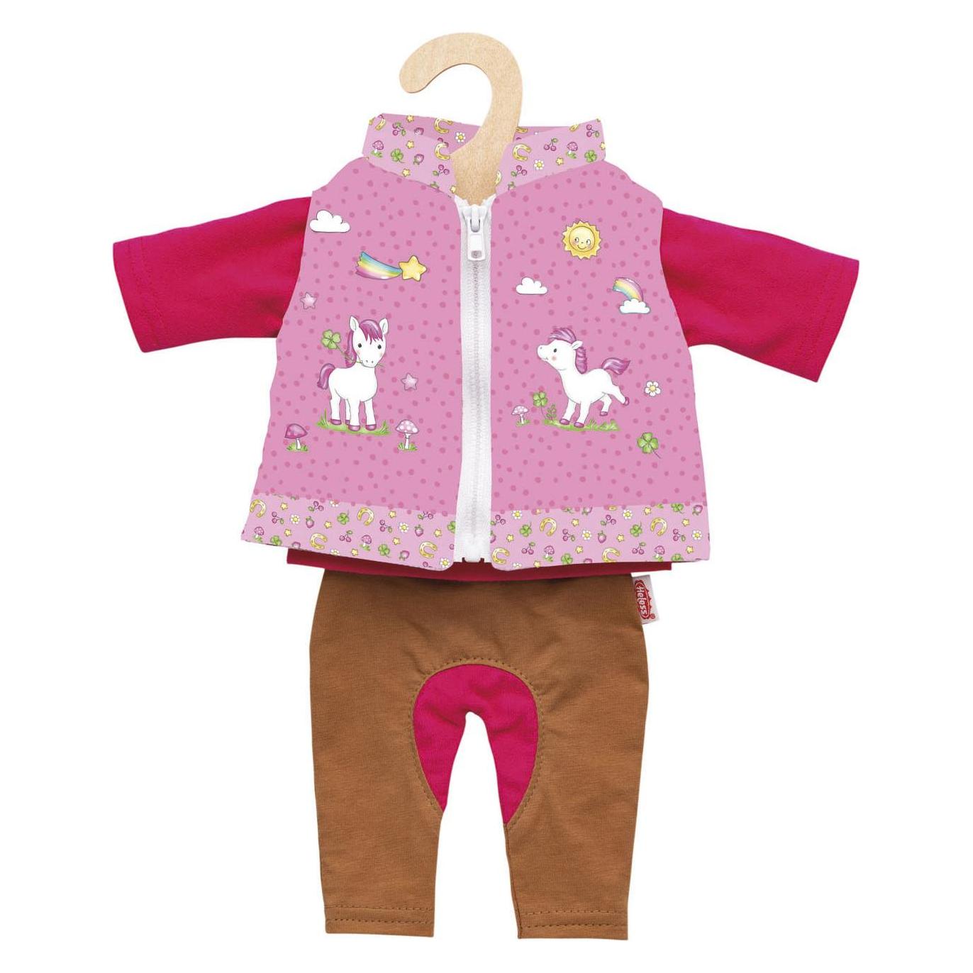 Heless Puppenoutfit Reiten - Einhorn (1070)