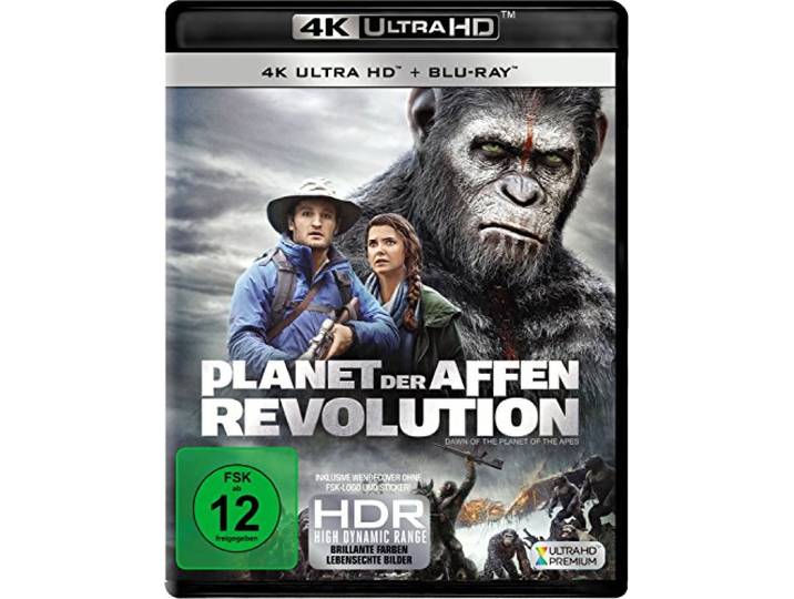 Planet der Affen: Revolution (4K Ultra-HD) (+ Blu-ray)