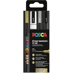 Posca, Marker, Uni PC-3M (4x)