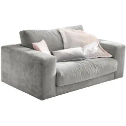 LOVESEAT MADELINE Hellgrau Cord
