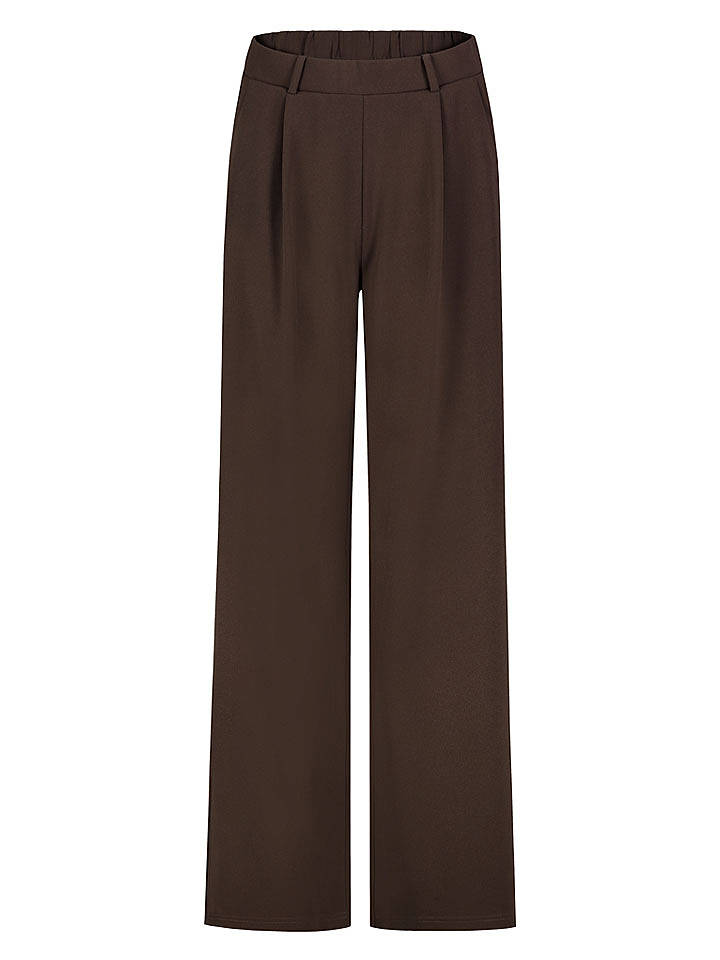 Sublevel Marlenehose in Braun - XS