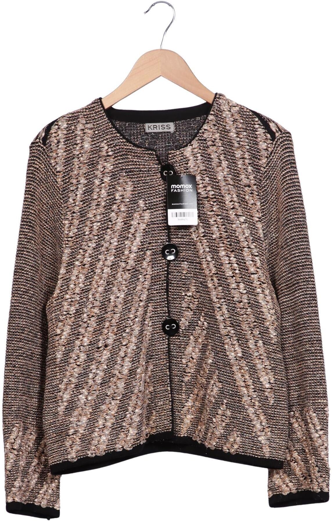 Kriss Trading Sweden Damen Strickjacke, Mehrfarbig, Gr. L, kein / Etikett - Second Hand