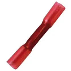 Intercable Stoßverbinder ICIQ1WSV Schrumpfis. 0,5-1qmm rot