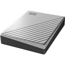 WD My Passport Ultra (4 TB), Externe Festplatte, Silber