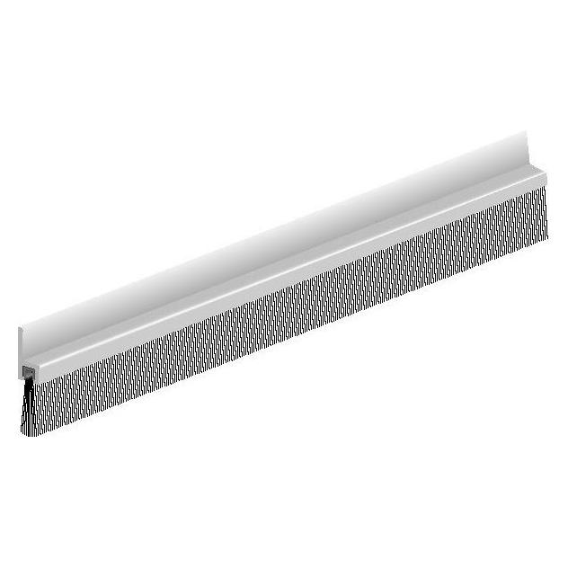Elton Ellen Türbodendichtung IBS 39 z. schrauben Alu silber, H 38 x L 2500mm, BH 20mm (228509)