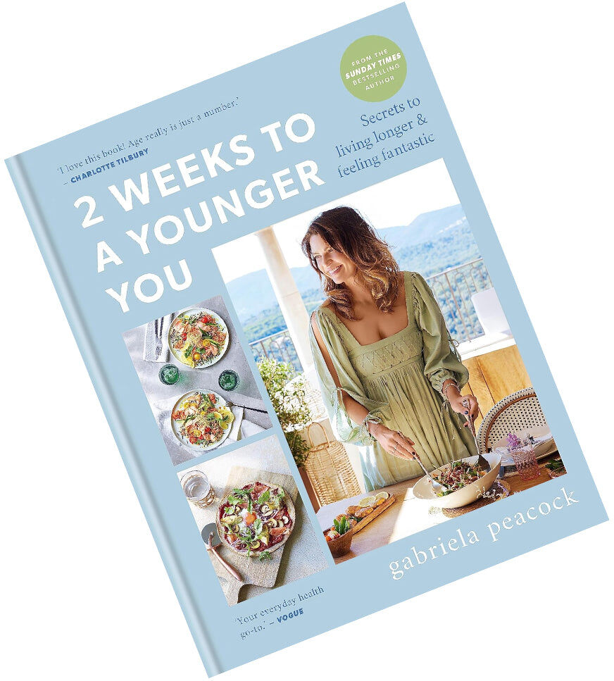 Kyle Books 2 Weeks to a Younger You: Secrets to Living Longer & Feeling Fantastic by Gabriela Peacock - Hardback - Sunday Times Bestselling Wellness Guide
