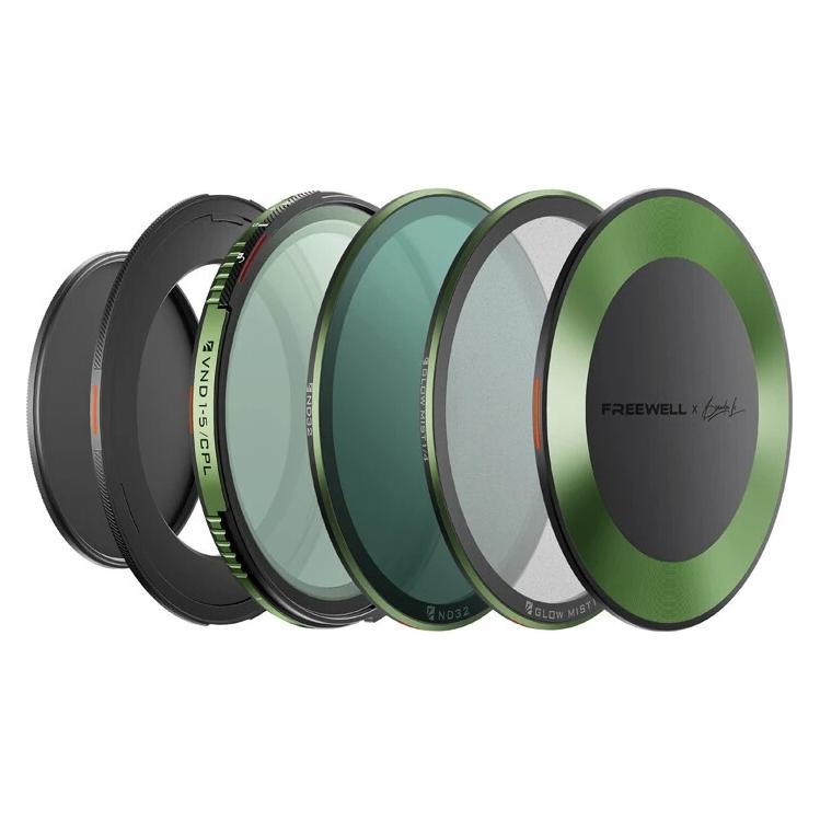 Freewell Variables ND/CPL-Filter-Set Brandon Li 67 mm (67 mm, ND- / Graufilter, Polarisationsfilter) (FW-BL67-GMVNDKIT)