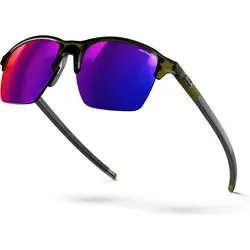 Julbo, Unisex, Sportbrille, Crossline Spectron 3 - Sonnenbrille (Braun, Grau Durchscheinend Glänzend, Olive, Blau, Pink, Purple, Schwarz-zinnoberrot), Grün