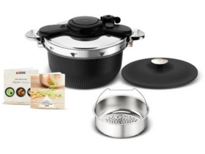 Seb - Autocuiseur Cocotte 3 En 1 Tempo 6l Noir