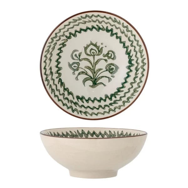 Bloomingville Heikki schaaltjes groen set van 4 stuks
