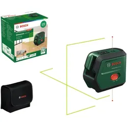Bosch DIY AdvancedLevel 2G Kreuzlinien-Laser mit Lotfunktion (0603663G00)