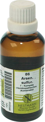 NESTMANN Pharma GmbH ARSENICUM SULFURICUM F Komplex Nr.86 Dilution 50 ml 08652222