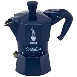 Bialetti La Mokina, Espressokocher, Blau