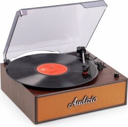 Reno Record Player Retro Copper TILBUD NU