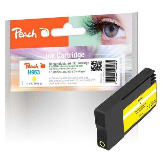 Peach Toner HP No. 963 Y, 3JA25AE Yellow (Y) (0F321744)