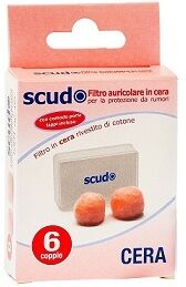 Pasquali Earplug Scudo Cera 6 Coppie