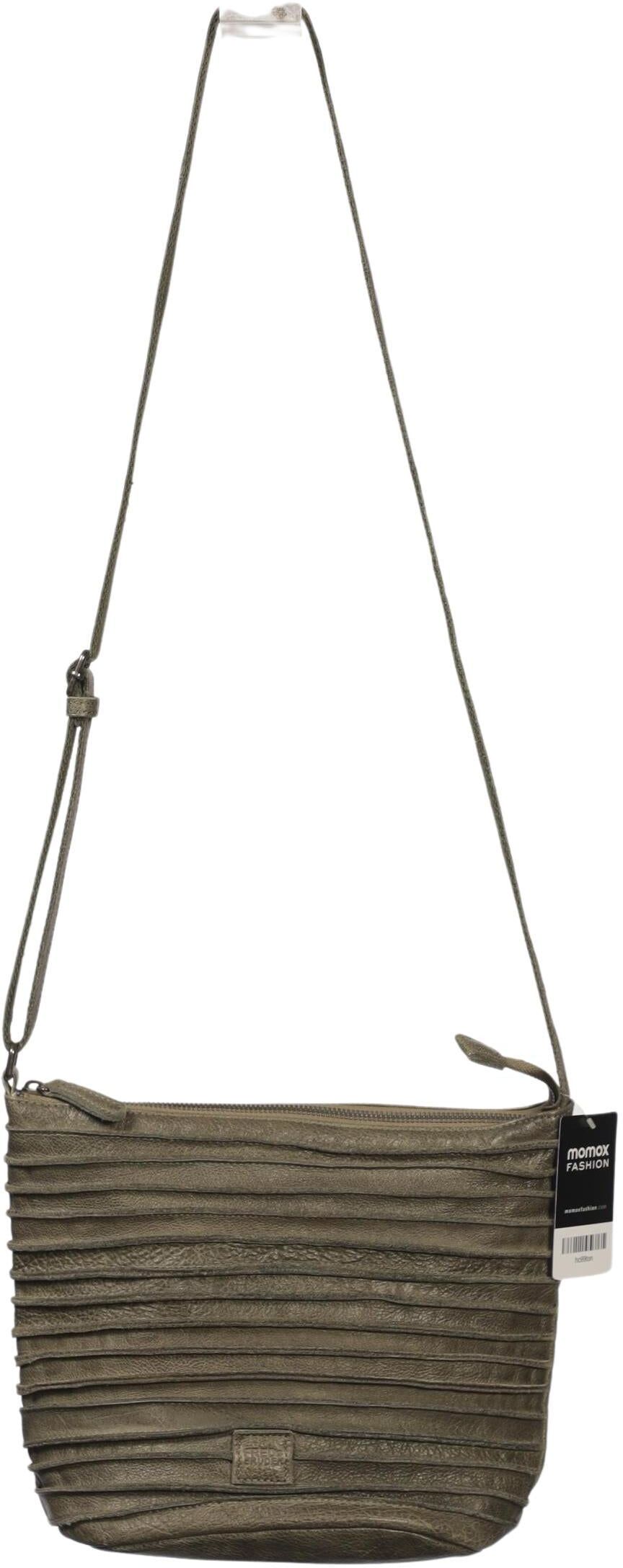 FREDsBRUDER Damen Handtasche klein Leder, Grün, Leder - Second Hand