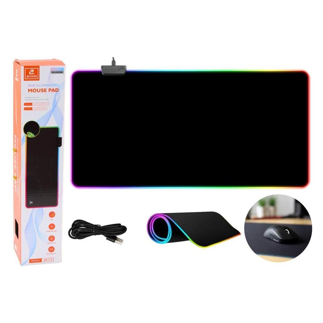 Lean Toys Bürounterlage mit LED-Beleuchtung 30x80cm (XL) (52443312)