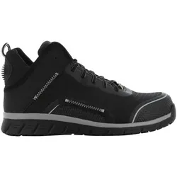Safety Jogger, Sicherheitsschuhe, SI2500410 Leichter sportlicher halbhoher Trainer schwarz (S1P, 41)