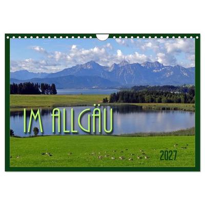Im Allgäu (Wandkalender 2027 DIN A4 quer), CALVENDO Monatskalender