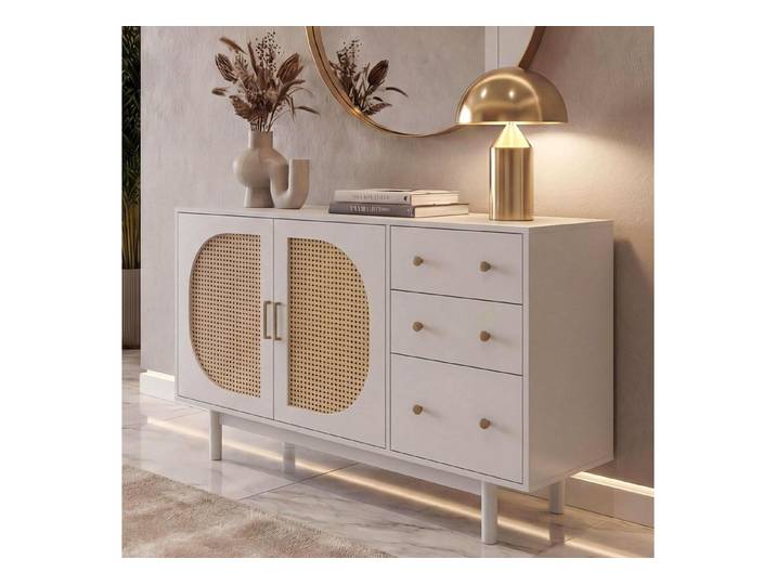 MCW Sideboard MCW-P52, Inklusive Fußbodenschoner für einen sicheren, schonenden Stand