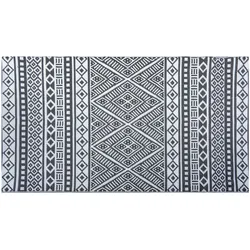 Garten Outdoor Teppich Scarlett 150x240cm schwarz von Jet-Line
