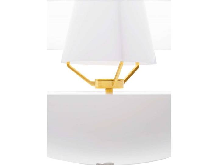 Clam Pendelleuchte Ø550 Opal/Brass - Fritz Hansen - Wohnzimmer - Glas