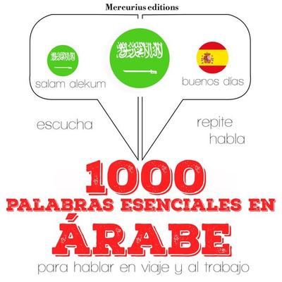 1000 palabras esenciales en árabe - JM Gardner, Audio, 9782821118713